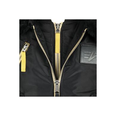 Оригинальная летная куртка Alpha Industries B-15 Air Frame Flight Jacket MJB44506C1 (Black)
