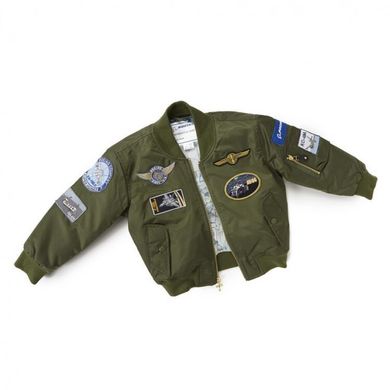 Дитяча льотна куртка Boeing Green Nylon Flight Jacket 330030070029 (Green)