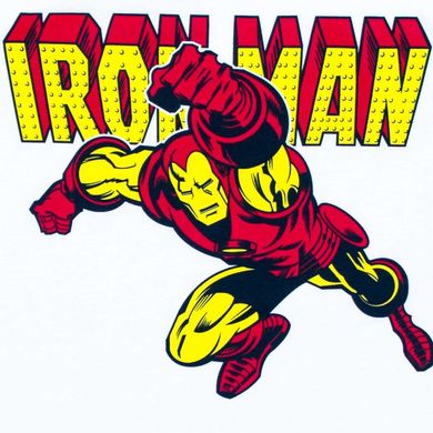 Футболка Luckyhumanoid "Iron Man 2", S