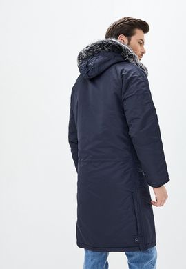 Мужская зимняя куртка аляска Airboss Shuttle 171000143221 (темно-синяя)