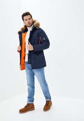Зимова куртка аляска Airboss Winter Parka 171000123221 (синя)