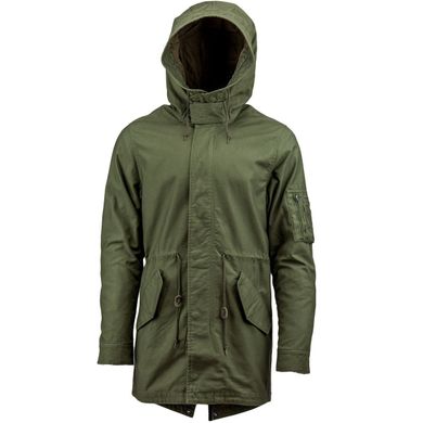 Мужская куртка штормовка M-59 Fishtail Parka Alpha Industries MJM45580C1 (Olive)