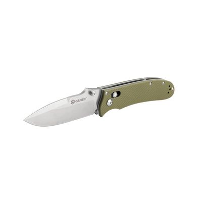 Нож складной Ganzo D704-BK зелёный (D2 сталь)