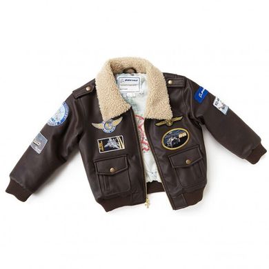 Детская летная куртка Boeing Brown Aviator Jacket 330030070028 (Brown)