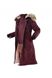Оригінальна жіноча довга зимова куртка AIRBOSS N-7B Eileen +173000773121 (бордова)