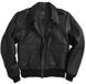 Кожаная летная куртка Alpha Industries A-2 Goatskin Leather Jacket MLA21019P1 (Black)