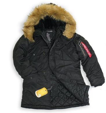 Зимняя женская куртка аляска Alpha Industries Darla Parka WJD38014C1 (Black)
