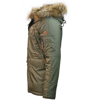 Мужская зимняя куртка аляска Top Gun N-3B Parka TGN-3B (Olive)