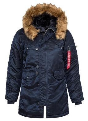 Женская зимняя куртка аляска Alpha Industries N-3B W Parka WJN44502C1 (Rep.Blue)