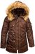 Женская зимняя куртка аляска Alpha Industries N-3B W Parka WJN44502C1 (Cocoa)