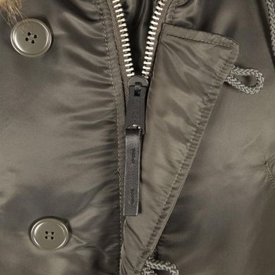 Жіноча зимова куртка аляска Alpha Industries N-3B W Parka WJN44502C1 (Rep.Grey)