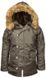 Женская зимняя куртка аляска Alpha Industries N-3B W Parka WJN44502C1 (Rep.Grey)