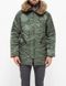 Зимняя куртка аляска Alpha Industries Slim Fit N-3B Parka MJN31210C1 (Sage/Orange)