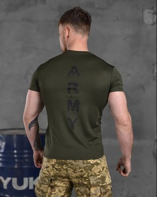 Футболка тактическая Klost Military из ткани CoolPass, "ARMY", олива, S