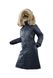 Оригінальна жіноча довга зимова куртка AIRBOSS N-7B Eileen +173000773121 (графіт)