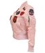 Оригінальний жіночий бомбер Miss Top Gun MA-1 jacket with patches TGJ1573P-S (Pink)