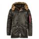 Зимняя куртка аляска Alpha Industries Slim Fit N-3B Parka MJN31210C1 (Rep.Grey)