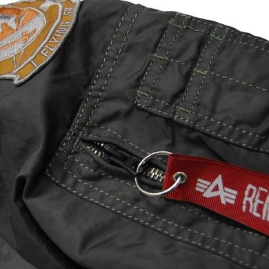 Оригинальная куртка пилот Alpha Industries CWU Pilot X Jacket MJC38014C1 (Sage/Black)