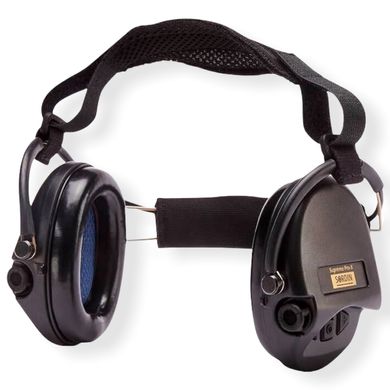Навушники Sordin Supreme Pro X з заднім тримачем. Колір: чорний