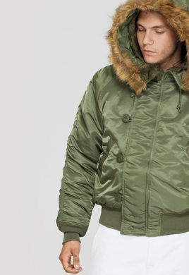 Оригинальная куртка аляска Alpha Industries N-2B Parka MJN30000C1(Sage Green)