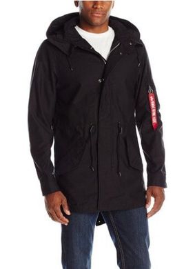 Мужская куртка штормовка M-59 Fishtail Parka Alpha Industries MJM45580C1 (Black)
