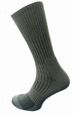 Шкарпетки трекінгові з текстурними термозонами TREND Olive, 39-42