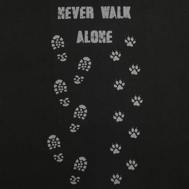 Футболка KLOST "Never Walk Alone (Никогда не ходи один)", 2XL