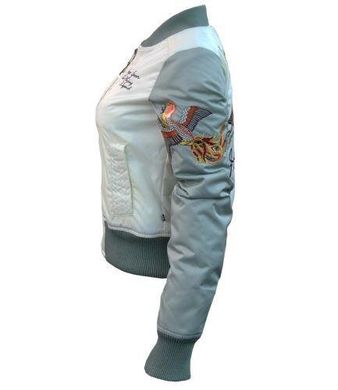Жіночий бомбер Miss Top Gun The Flying Legend Jacket TGJ1678 (Cream)