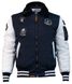 Бомбер Top Gun MA-1 Color Block Bomber Jacket With Fur & Patches TGJ1649P (Navy/White)