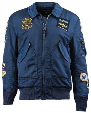 Куртка пилот Alpha Industries CWU Pilot X Jacket MJC38014C1 (Sage/Replica Blue)