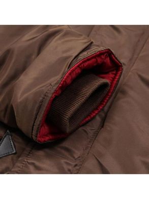 Зимняя куртка аляска Alpha Industries Slim Fit N-3B Parka MJN31210C1 (Brown/Red)