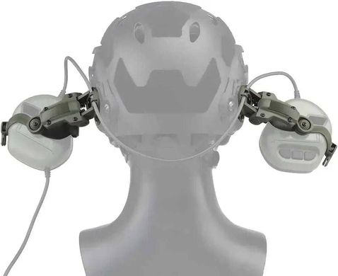 Адаптер кріплення "Чебурашки" для активних навушників на шолом