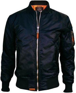 Оригинальная летная куртка Top Gun MA-1 Bomber Jacket TGJ1540 (Black)