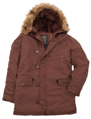 Зимняя куртка аляска Alpha Industries Altitude Parka MJA43917C1 (Chestnut)