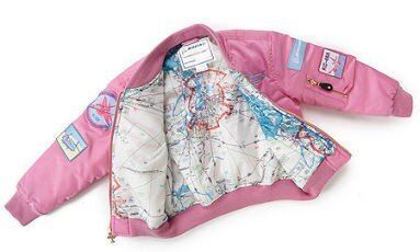 Детская летная куртка Boeing Pink Nylon Flight Jacket 332032070006 (Pink)