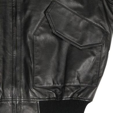 Шкіряна льотна куртка Alpha Industries CWU 45 / P MLC21001A1 (Black)
