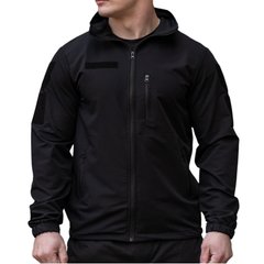 Куртка-ветровка тактическая Double weave Falcon цвет черный, 46