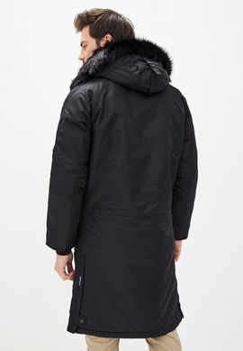 Зимова чоловіча куртка аляска AIRBOSS Shuttle 171000143221 (чорна)
