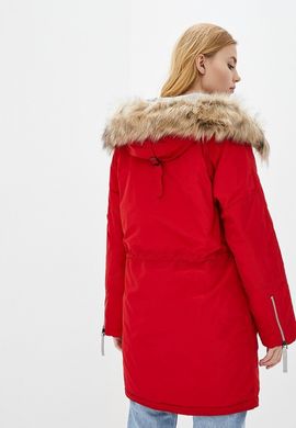 Оригинальная женская куртка аляска N-3B Vega Airboss 17300783127 (красный металлик)
