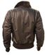 Бомбер Top Gun Official B-15 Men's Flight Bomber Jacket With Patches TGJ1542P (Brown)