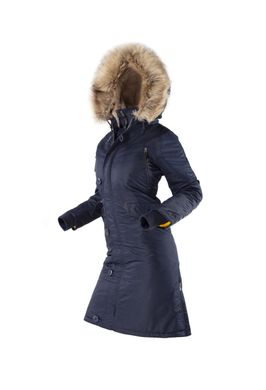 Оригінальна жіноча довга зимова куртка AIRBOSS N-7B Eileen +173000773121 (синя)