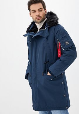 Зимова куртка аляска AIRBOSS N-5B Tardis +175000803228 (темно-синя)