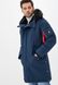 Зимова куртка аляска AIRBOSS N-5B Tardis +175000803228 (темно-синя)